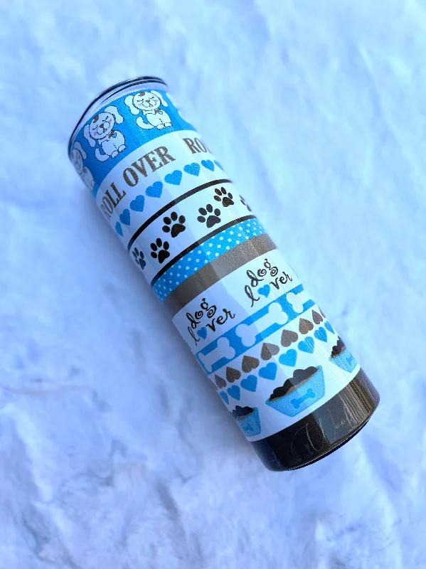 Drinkware Promotions Blue/Tan Dog Lover - Tumbler