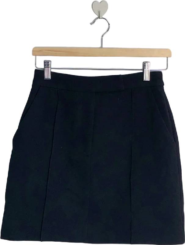 Wardrobe Essentials Forever New Black Tabitha Mini Skirt UK Size 6