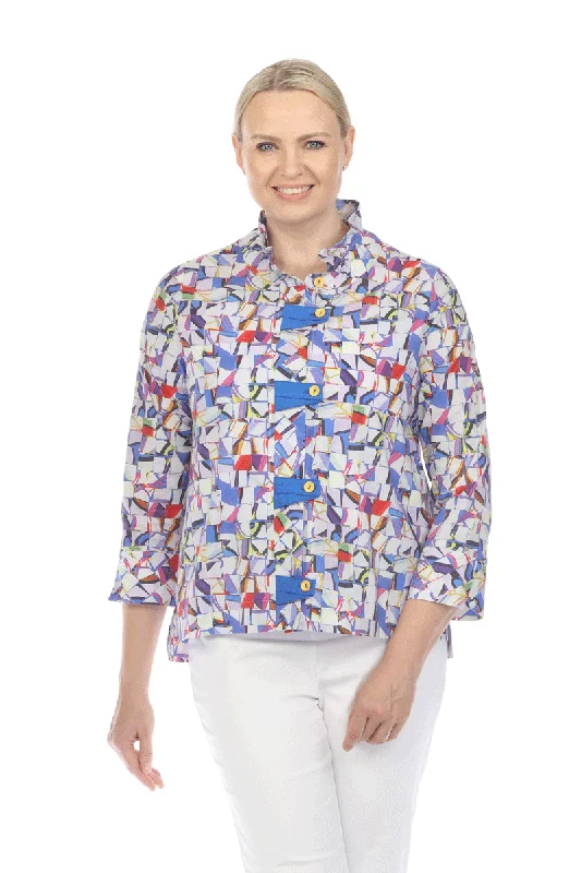 Premium Style Terra Abstract Blouse