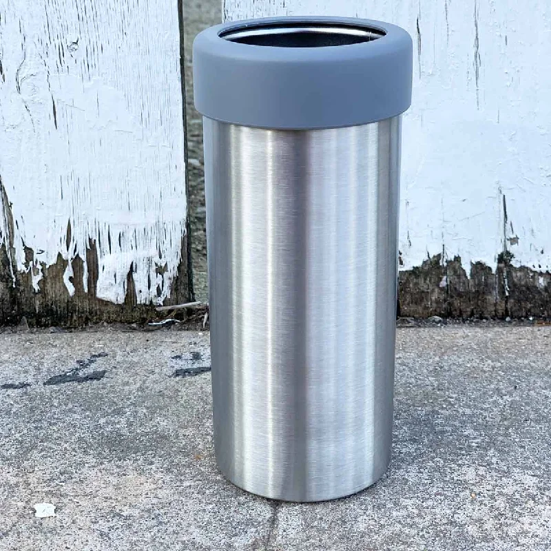 Flash Drinkware Deals Skinny 12 oz Stainless Steel Beverage Holder for Can / Bottle - Insulated Flash Drinkware Deals Skinny 12 oz Stainless Steel Beverage Holder for Can / Bottle - Insulated