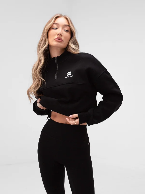 Vibrant Styles Apex Pro 1/4 Zip Jumper - Black