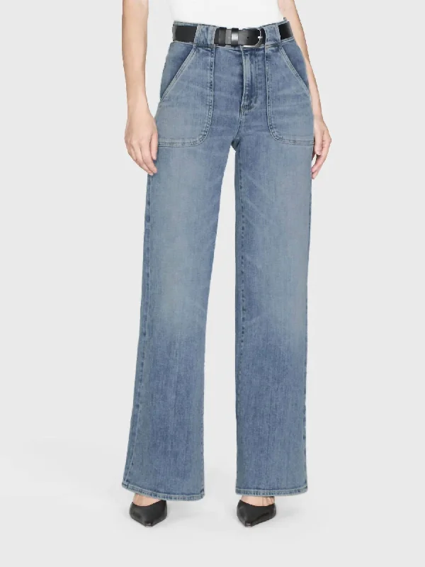 Classic Charm Modern Pocket Jean In Carpenter