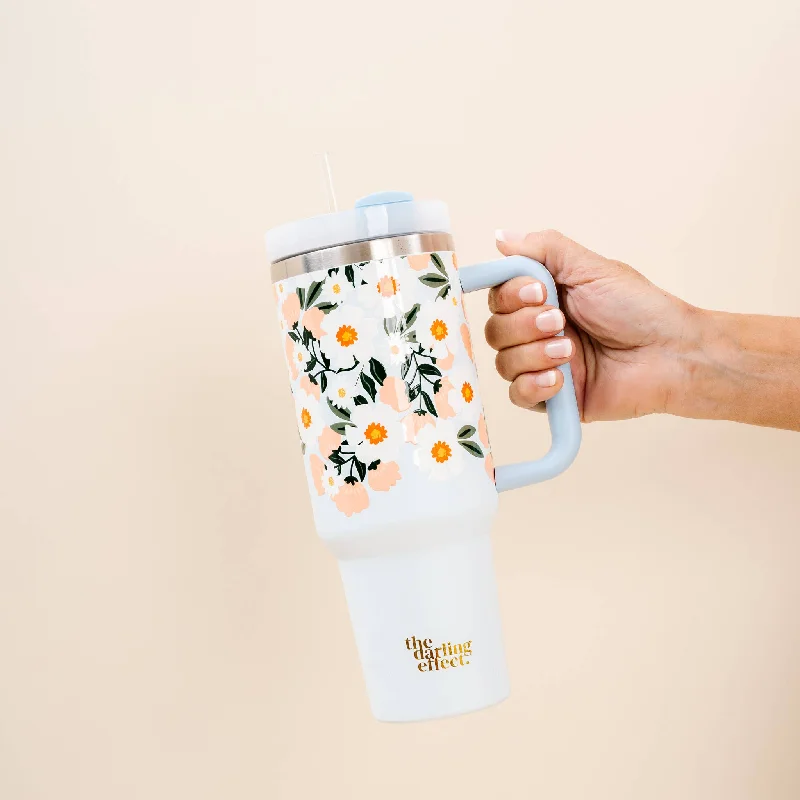 Travel Tumblers Sale 40oz Take Me Everywhere Tumbler - Flower Talk