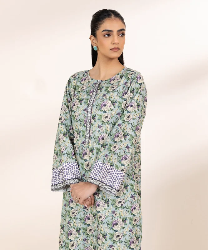 Stylish Savings Printed Cambric Shirt