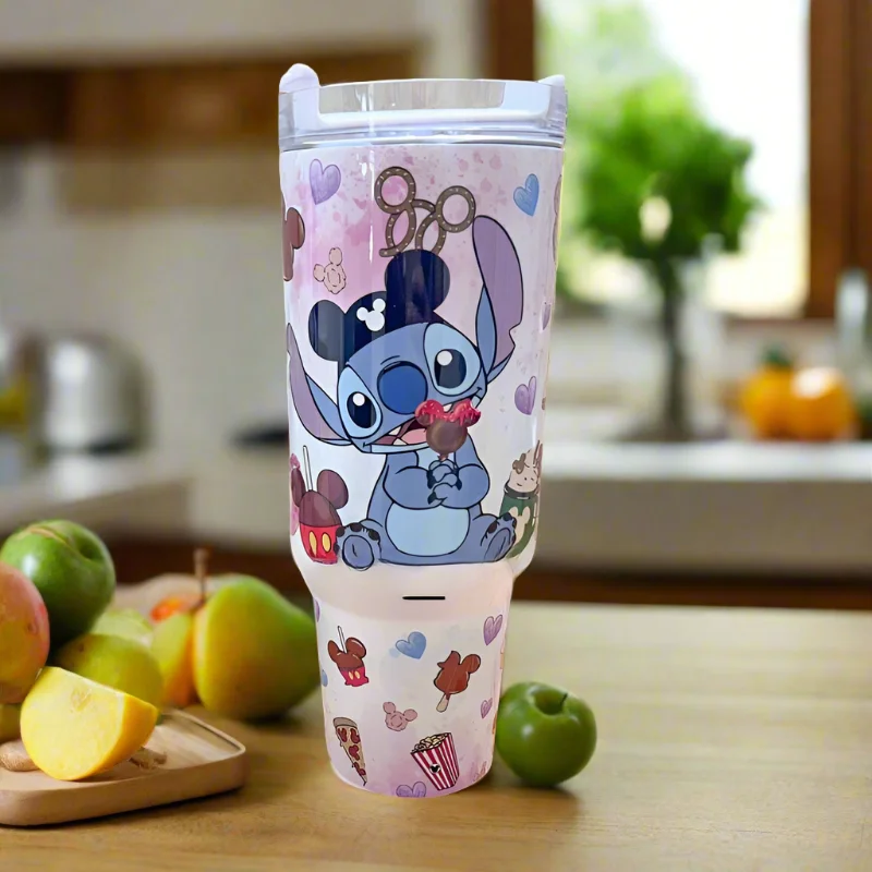 Insulated Drinkware Stitch and Park Treats 40 oz Travel Tumbler Mug
