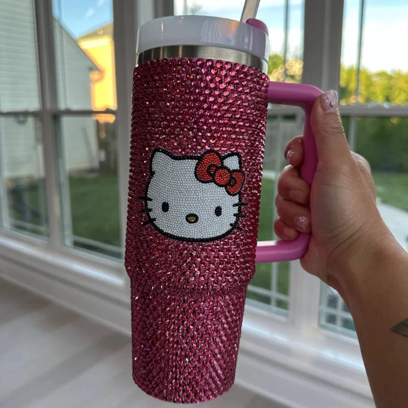 Eco-Friendly Drinkware Promotions 30 Oz Personalized Insulated Tumbler With Handle