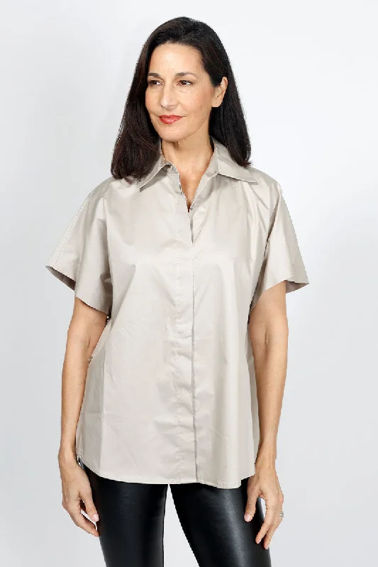 Boutique Styles Planet Button Up Shirt
