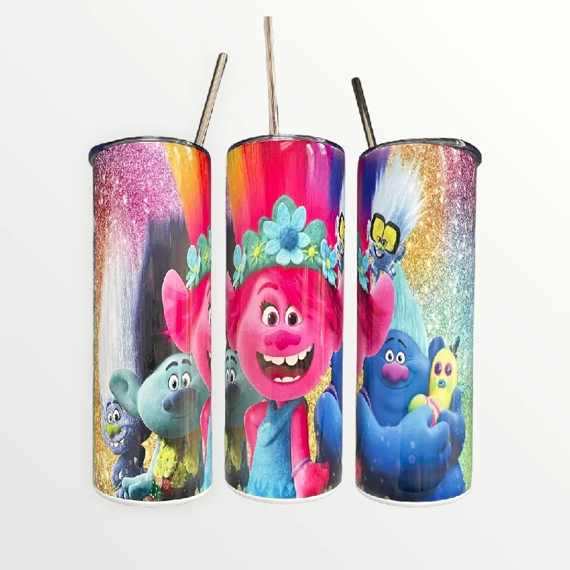 Decorative Glassware Trolls 20/30oz Thermal Skinny Tumbler