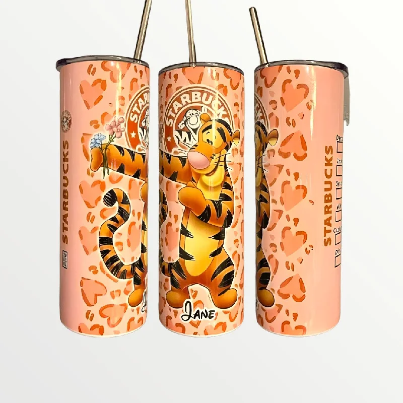 Holiday Drinkware Sale Starbucks Tigger 20/30oz Insulated Skinny Tumbler