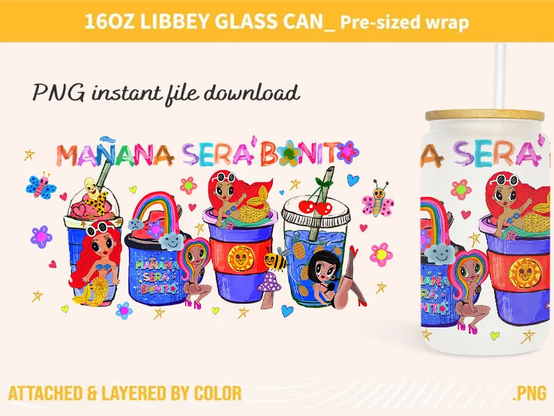 Drinkware Sets Karol New Mañana Será Bonito 16oz Sublimation Tumbler Wrap, Manana Sera Bonito Tumbler Wrap PNG, Karol G Tumbler Wrap, 16oz can glass wrap Drinkware Sets Karol New Mañana Será Bonito 16oz Sublimation Tumbler Wrap, Manana Sera Bonito Tumbler Wrap PNG, Karol G Tumbler Wrap, 16oz can glass wrap
