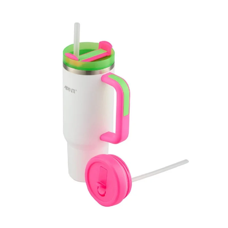 Decorative Drinkware Sale Avanti HydroQuench Insulated Tumbler with Two Lids - Lollipop Neon Decorative Drinkware Sale Avanti HydroQuench Insulated Tumbler with Two Lids - Lollipop Neon
