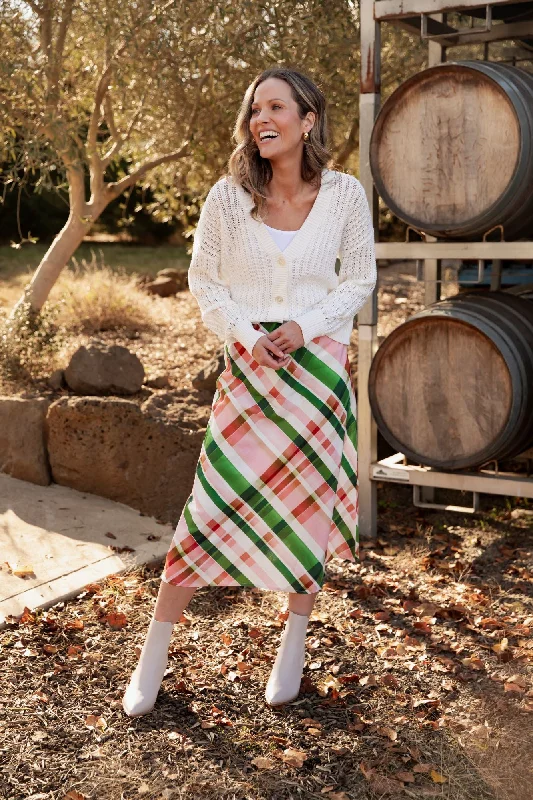 Trendy Styles Elm Sasha Lightweight Cardi Marshmallow