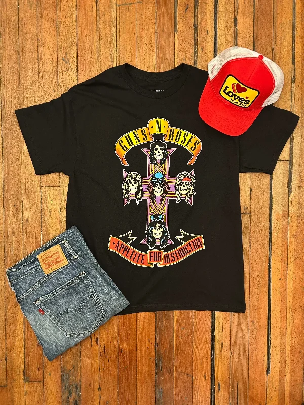 Luxury Fashion Guns N Roses Appetite T-Shirt