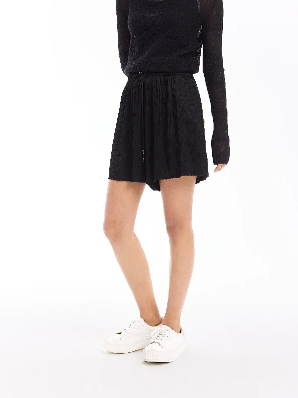 Stylish Savings Copper Acetate Crinkle Shorts