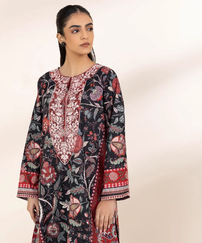 Save On Classic Elegant Styles Embroidered Lawn Shirt