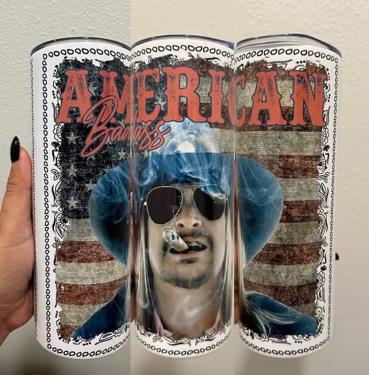 New Arrivals Kid Rock American Cup 20 oz Tumbler