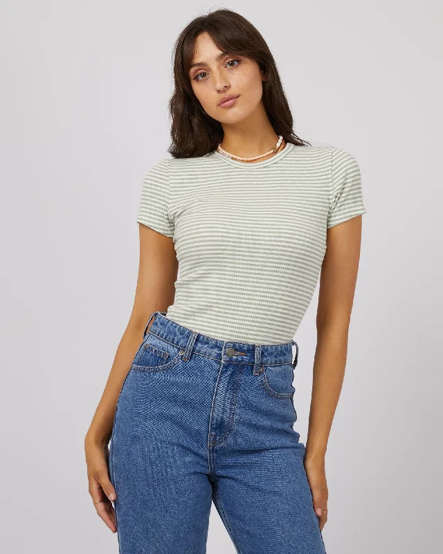 Ethnic Cultural Event Wear All About Eve Eve Rib Stripe Tee