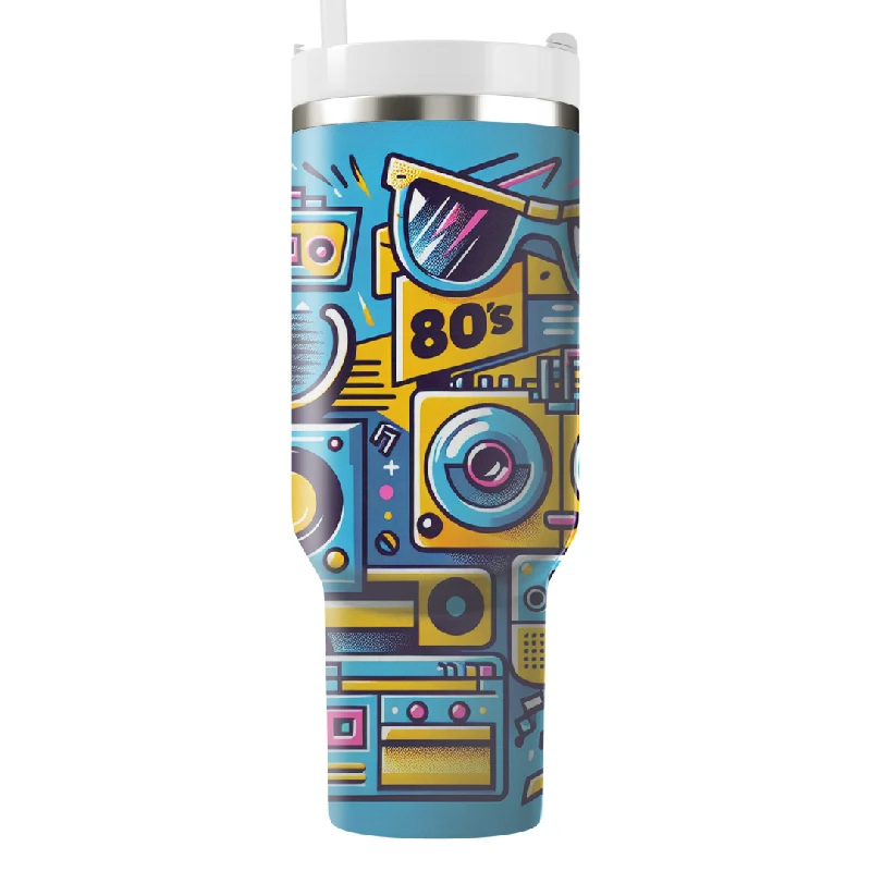 Fashion Forward, Function First Retro Pop Icons Tumbler With Handle