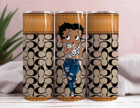 Personalized Drinkware Deals Cartoon 80s Tumbler, Bags Pattern Tumbler, Betty 20oz Skinny Tumbler, Sublimation Designs, Retro 80s cartoons Tumbler Wrap Personalized Drinkware Deals Cartoon 80s Tumbler, Bags Pattern Tumbler, Betty 20oz Skinny Tumbler, Sublimation Designs, Retro 80s cartoons Tumbler Wrap