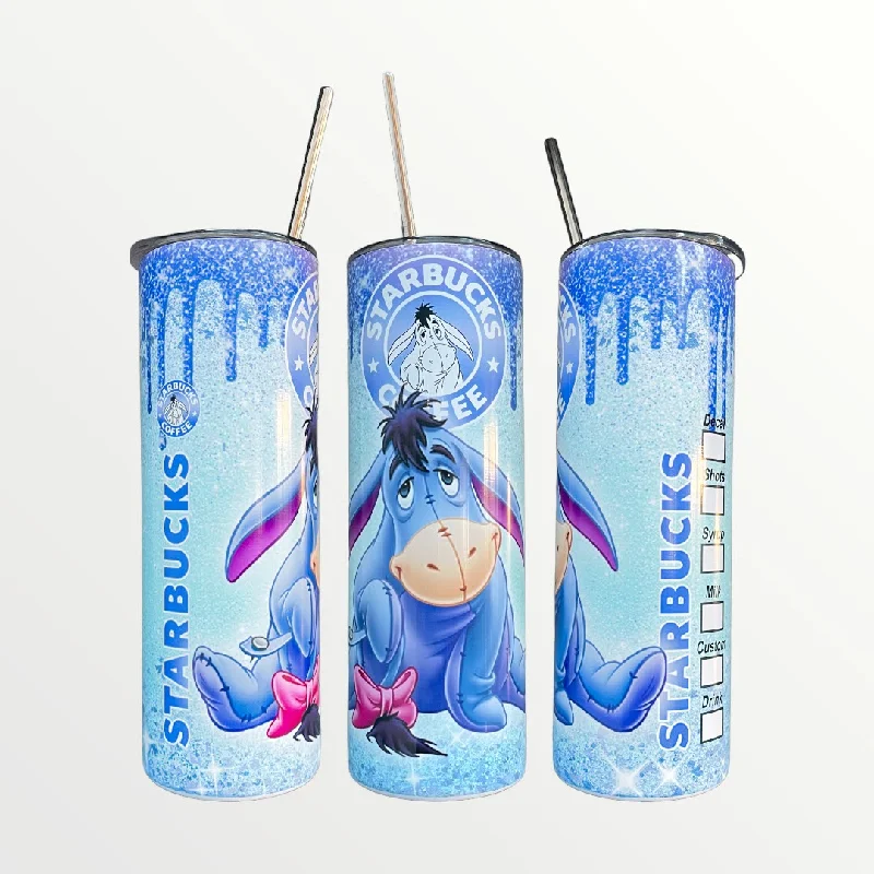 Time-Sensitive Drinkware Offers Starbucks Eeyore 20/30oz Insulated Skinny Tumbler