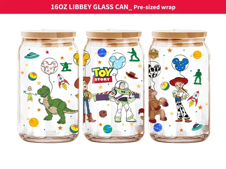 Drinkware Sale Toy Story Tumbler Wrap, 16oz Glass Can Wrap, Libbey Can Glass, Toy Story Balloons, Full Glass Can Wrap, Cartoon Tumbler Drinkware Sale Toy Story Tumbler Wrap, 16oz Glass Can Wrap, Libbey Can Glass, Toy Story Balloons, Full Glass Can Wrap, Cartoon Tumbler