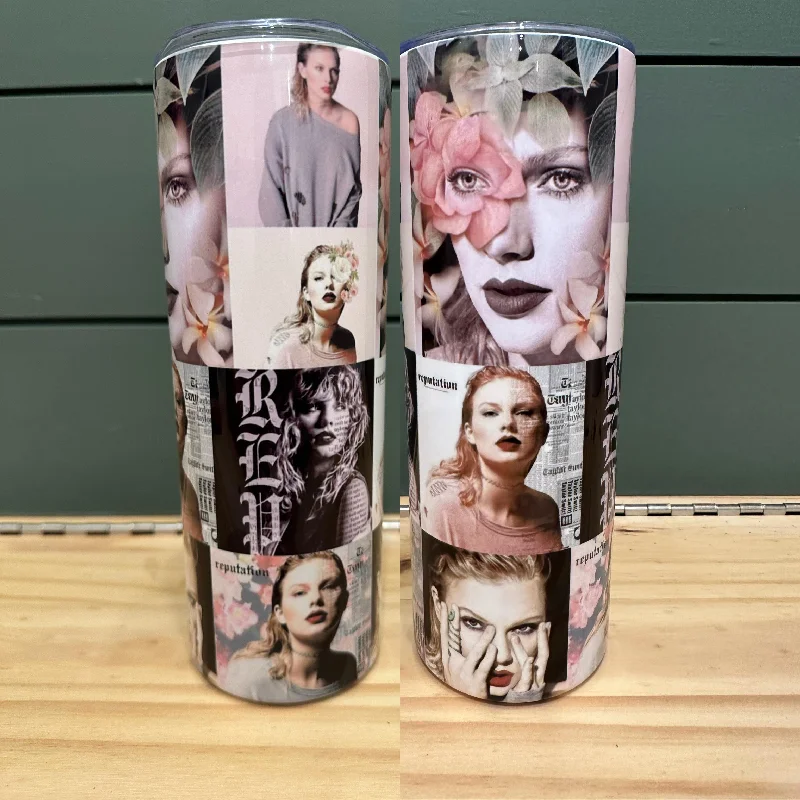 Mega Sales Taylor Swift Album Cover 20 oz Tumbler