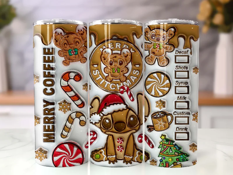 Special Offer Drinkware 3D Inflated Stitch Christmas Tumbler Wrap, Stitch Gingerbread Tumbler, 20 Oz Tumbler Wrap, Merry Christmas, Christmas Coffee, Merry Christmas, Png Special Offer Drinkware 3D Inflated Stitch Christmas Tumbler Wrap, Stitch Gingerbread Tumbler, 20 Oz Tumbler Wrap, Merry Christmas, Christmas Coffee, Merry Christmas, Png