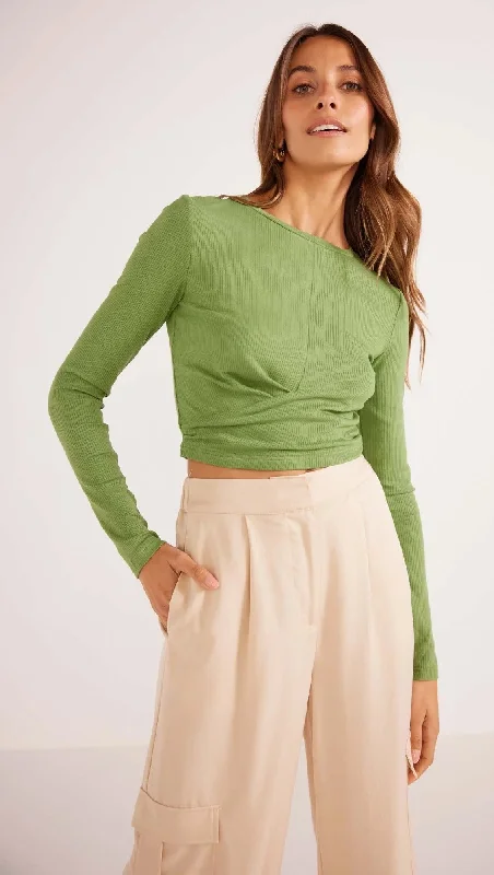 Your Timeless Wardrobe Awaits MinkPink Avira Twist Top