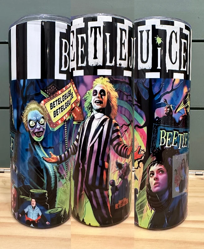 Embrace New Fashion Beetlejuice 20oz Halloween Tumbler