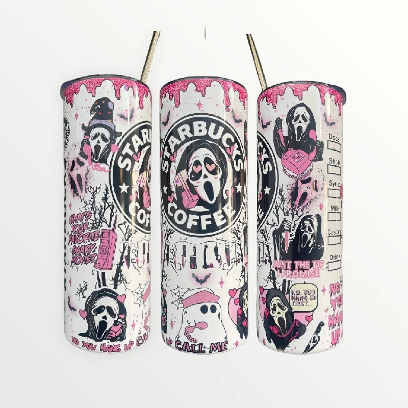 Travel Bottles Offer Scream - Call Me - 20/30oz Insulated Skinny Tumbler
