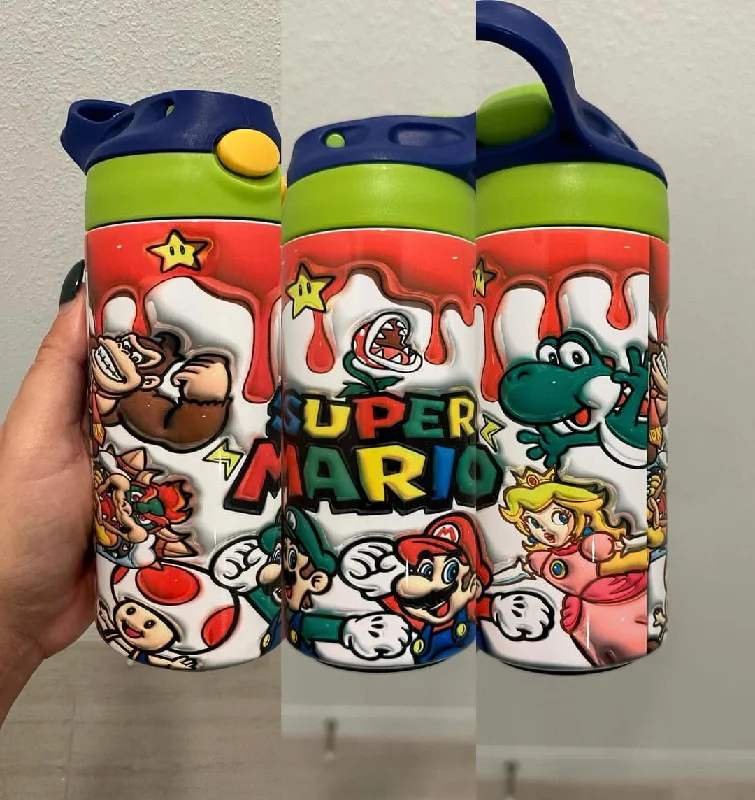 Explore What's New Super Mario Inflated 12 oz Tumbler