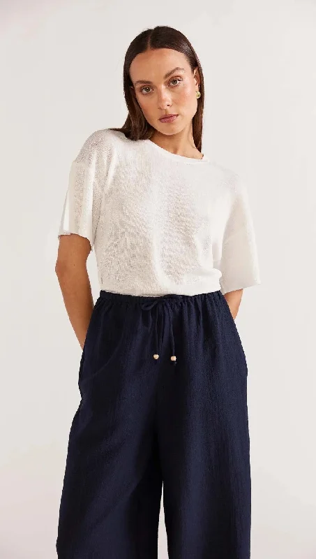 Wardrobe Refresh Staple the Label Ena Boxy Knit Tee