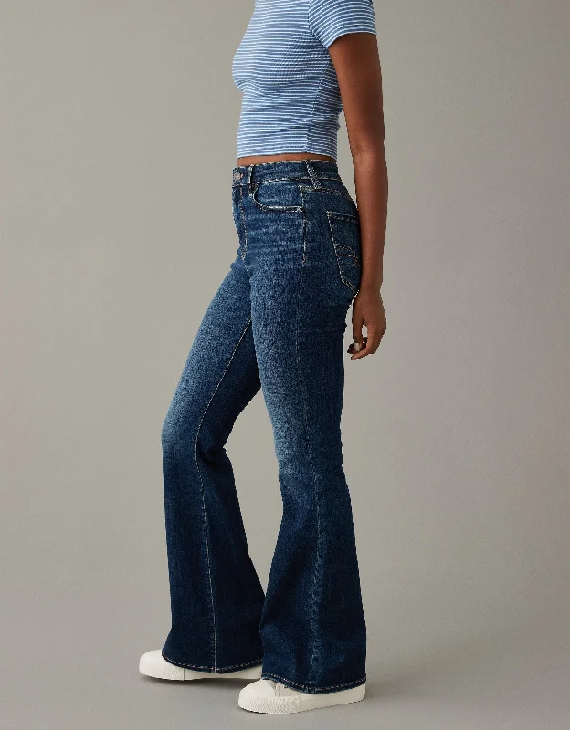 Fashion Sale AE Next Level Super High-Waisted Flare Jean