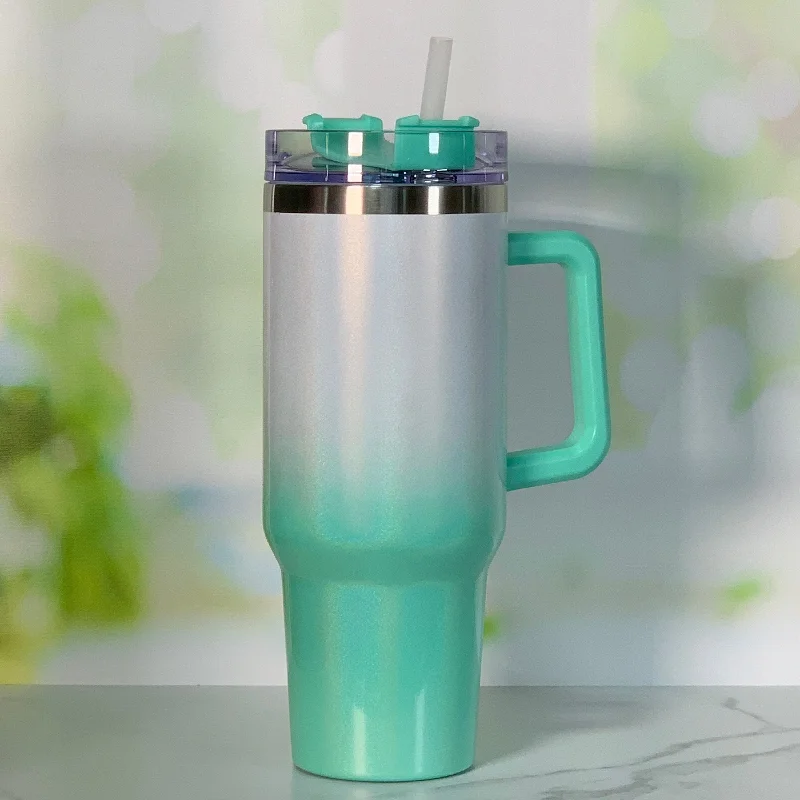 Ombre Mint White