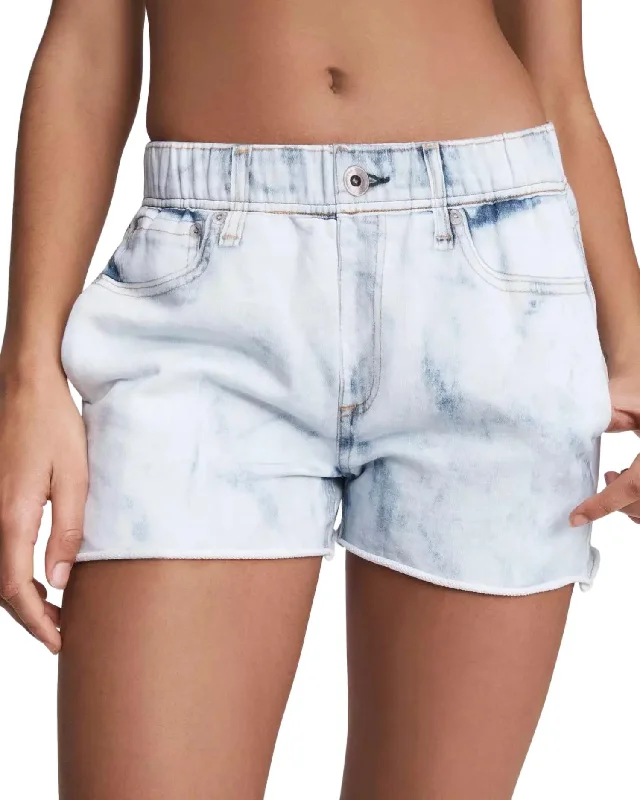 Premium Fashion Miramar Cotton Short In Oasis