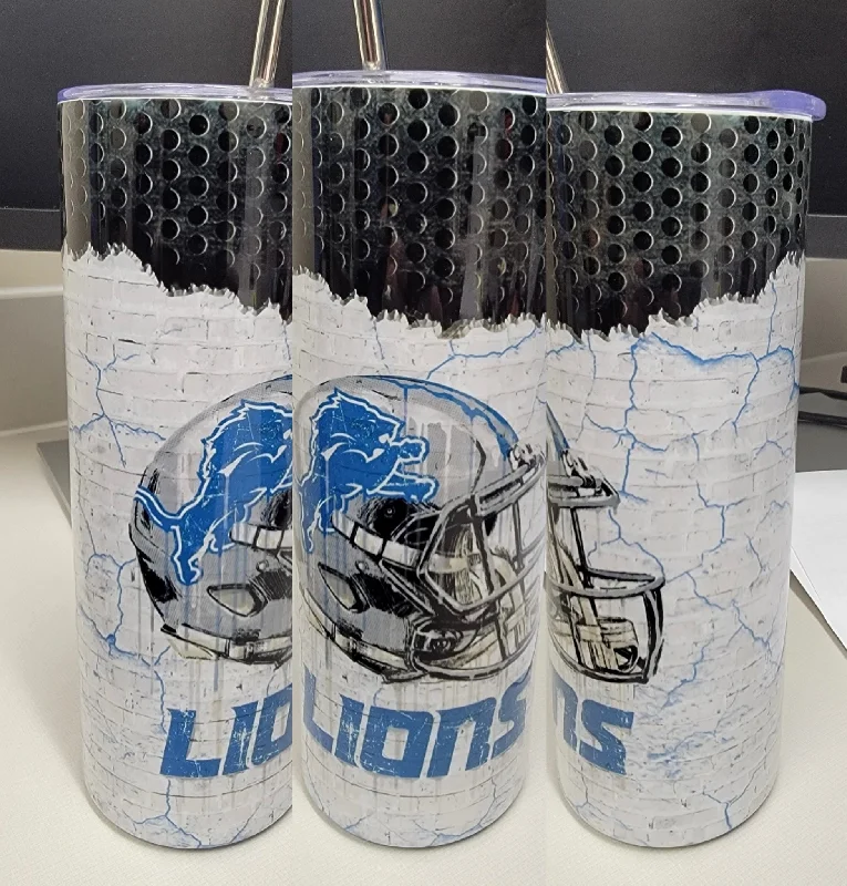 Casual Chic Detroit Lions Helmet NFL 20 oz Tumbler