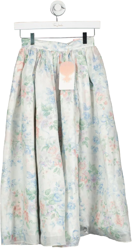 Chic Style Selkie White The Mrs Darcy Aurora Skirt UK XXS