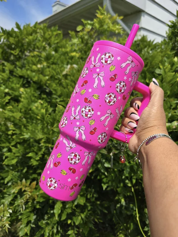 Inspired By You, Designed For You Disco Cherries wrapped Tumbler