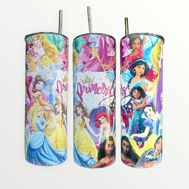 Travel Tumblers Sale Disney Princess's 20/30oz Insulated Skinny Tumbler