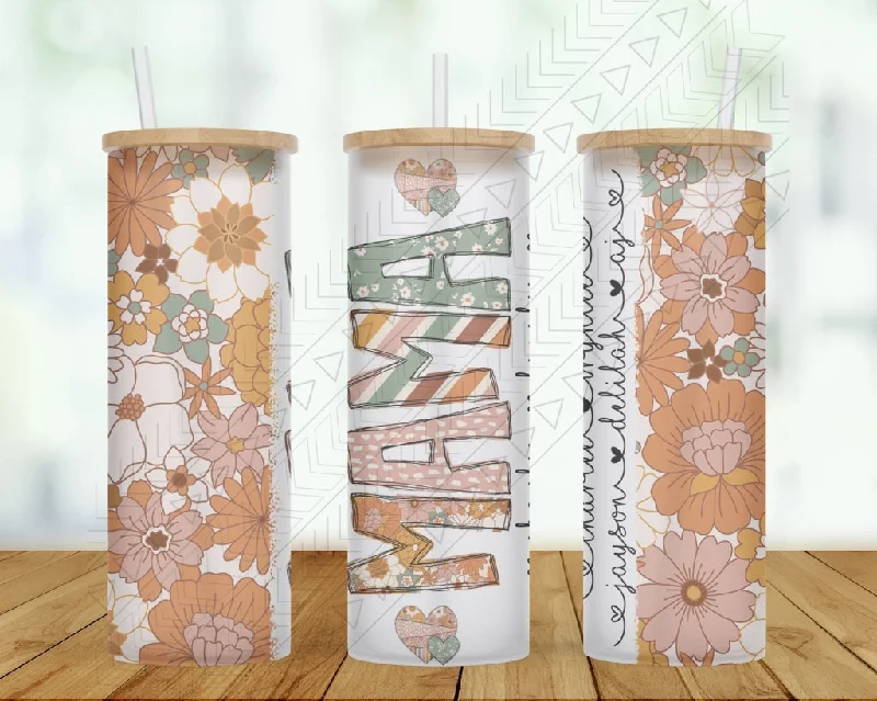 Tumbler Offers Custom Boho Name & Kids