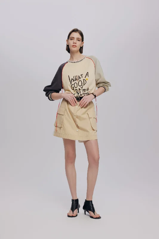Hot Trends Oatmeal Milk Shorts