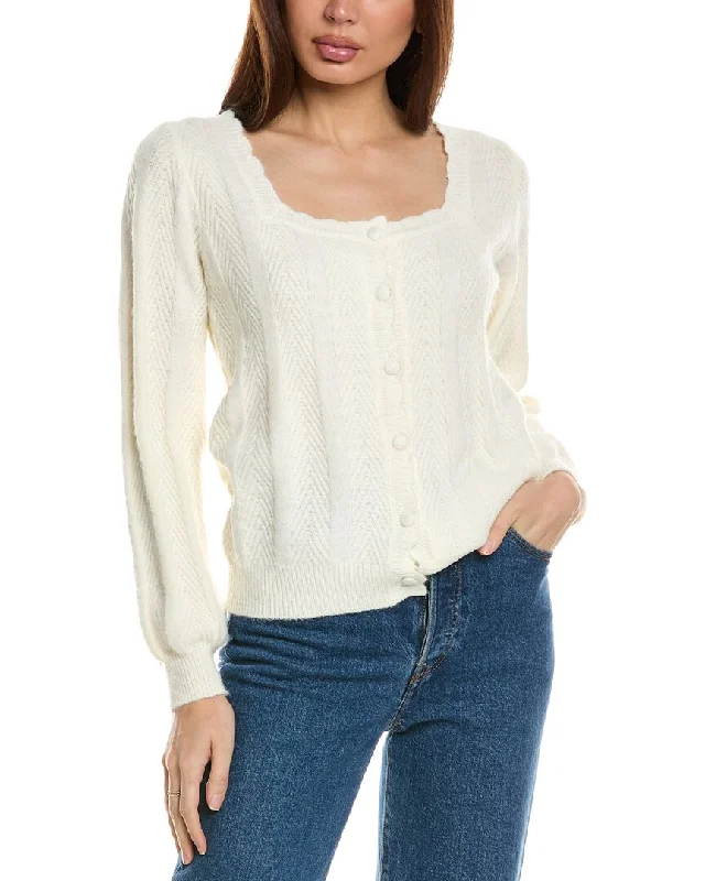 Lighten Up With Nordic Styles ANNA KAY Krist Cashmere-Blend Cardigan