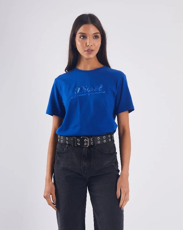 Trendy Women's Wear Collection Frederica T-Shirt Bold Blue