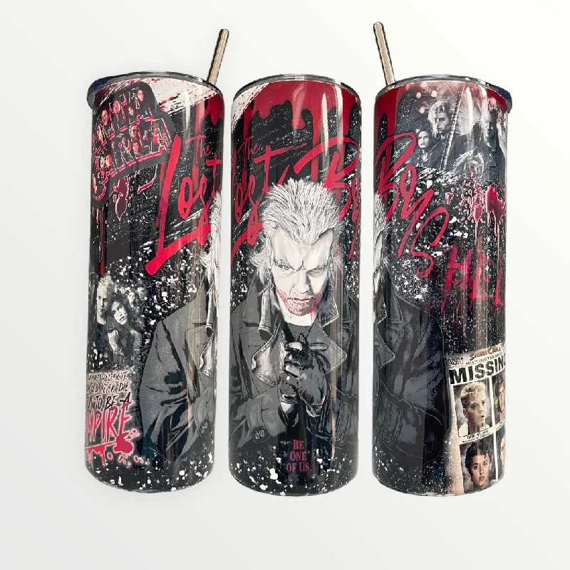 Sustainable Drinkware Lost Boys 20/30oz Insulated Skinny Tumbler