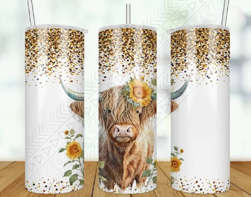 Holiday Drinkware Discount Hyland Cow Tumbler