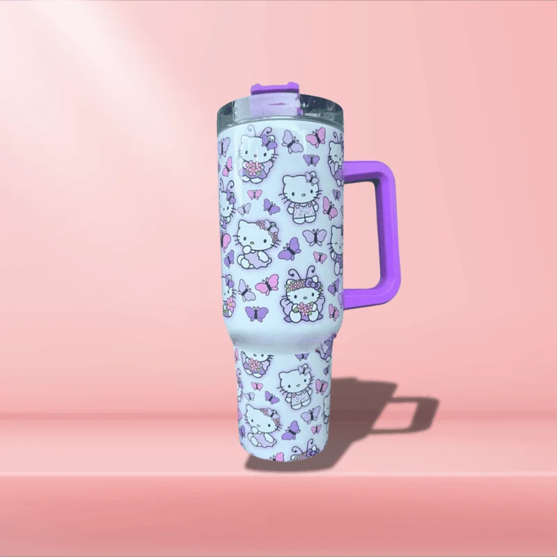 Travel Mugs Offer Hello Kitty Purple 40 oz Tumbler