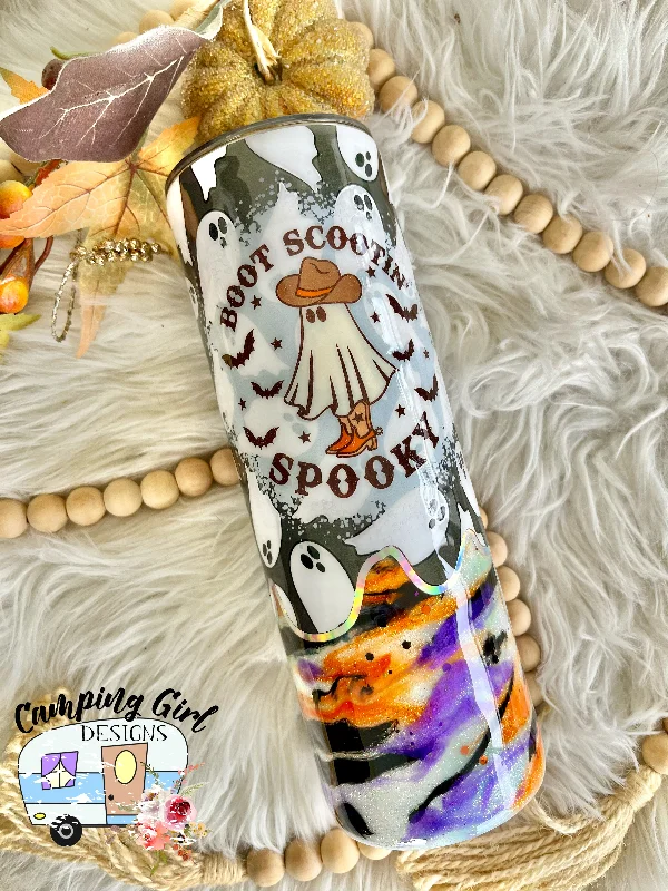 Buy Drinkware Sets READY TO SHIP Boot Scoot Spooky Halloween 30oz tumbler