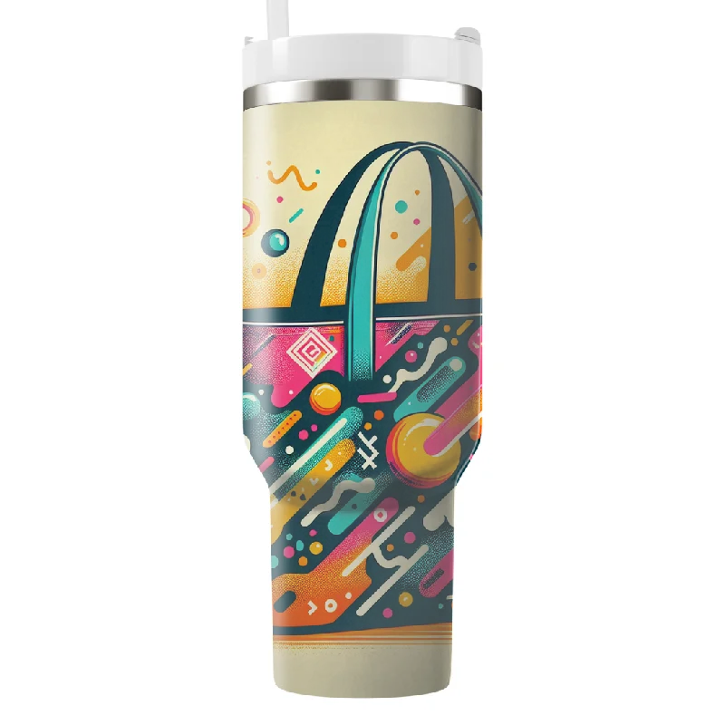 Exclusive Discounts Neon Splatters Tumbler With Handle
