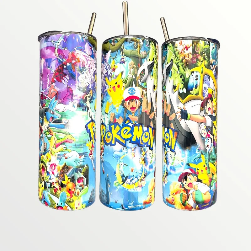 Eco-Friendly Drinkware Promotions Pokemon Tumbler With Optional Personalisation