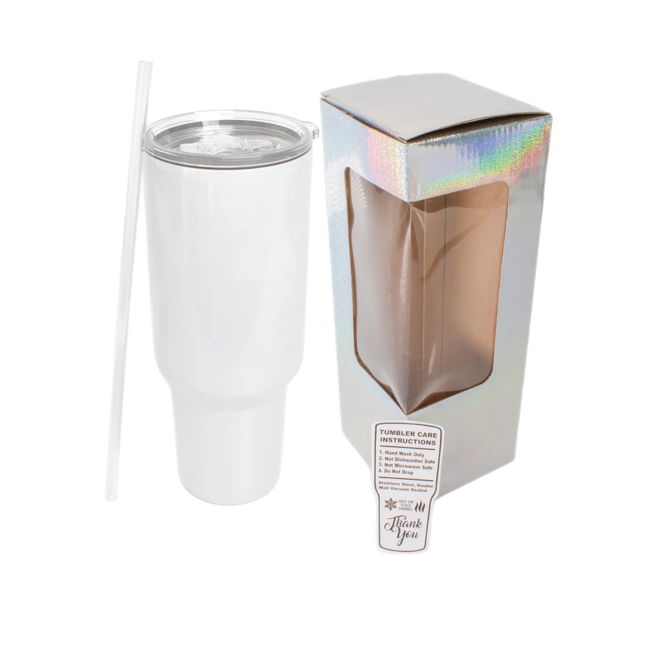 Imeless Style 40oz Glitter Shimmer Sublimation